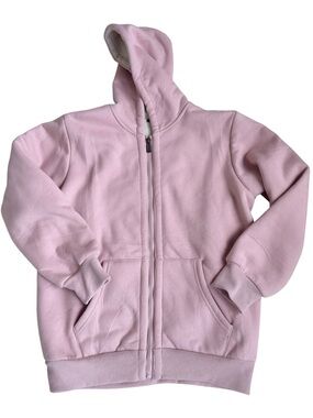 Kids Pink Zip-Up Hoodie Jacket